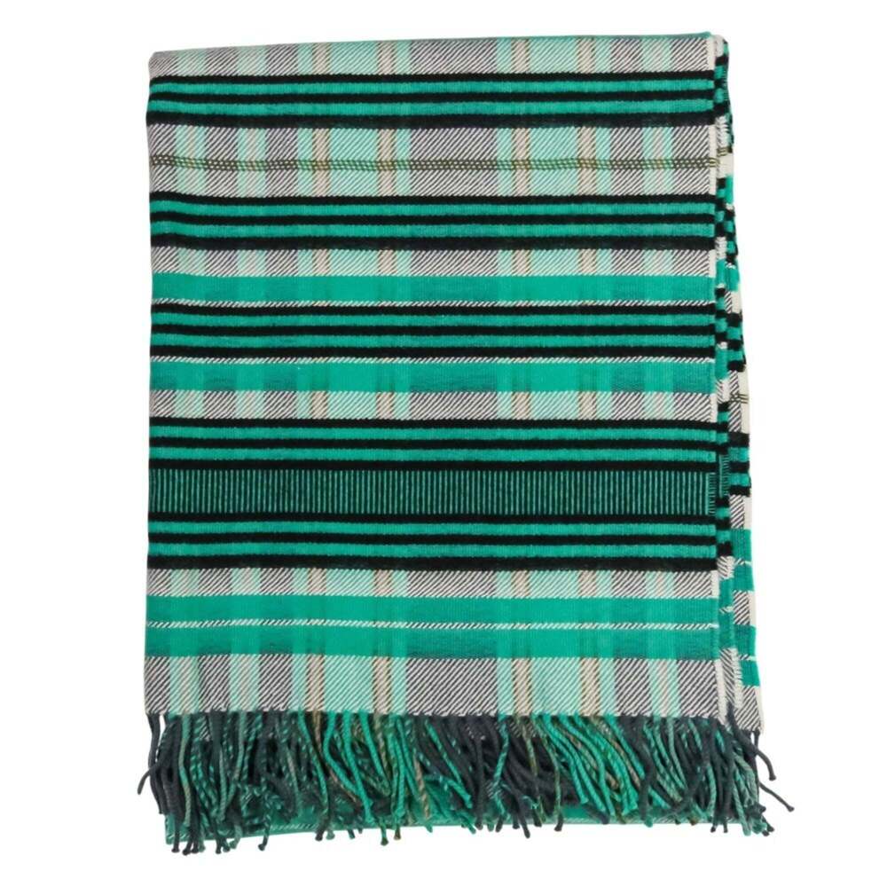 HERMES Authentic Green Scarf - Picture 6 of 14